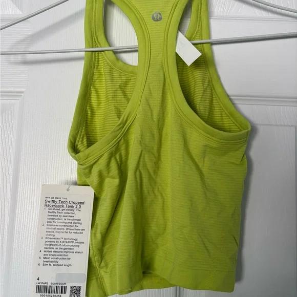 Lululemon Swiftly Racerback Cropped Tank - Picture 2 of 4